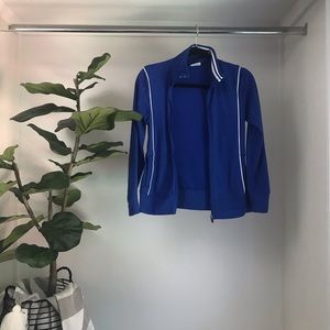 Danskin Now Casual Easy Sporty Winter Preppy Track All Star Athletic Zip Up